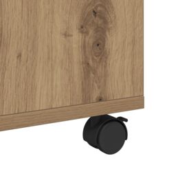 Berkfield Home Coffee Table Artisan oak 75 x 75 x 38 cm Engineered wood in Brown - thumbnail 9