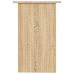 Berkfield Home Desk Sonoma Oak 90x50x74 cm Engineered Wood in Brown - Size: 90 x 50 x 74 cm - thumbnail 5