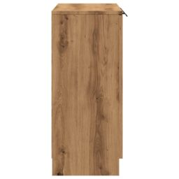 Berkfield Home Sideboard Artisan Oak 90.5x30x70 cm Engineered Wood in Brown - thumbnail 6