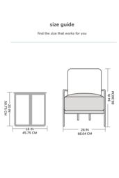 MH London Side Table Square End Table with Four Legs for Living Room & Bedroom - Duchie in Walnut - thumbnail 6
