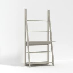 Lemon Pavilion Furniture Tiva Ladder Desk - MDF - L50 x W84 x H175.4 cm - Grey - thumbnail 1