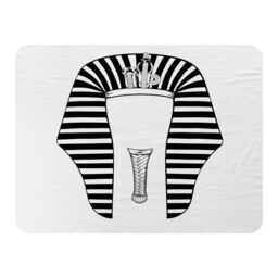 Benjamin Tate Design Tutankhamun Blanket in Natural - Size: 120 cm x 150 cm - thumbnail 1