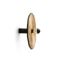 Netlighting Costas 400 H140 Black Rattan Wall Ceiling Lamp - thumbnail 1