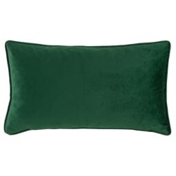 Evans Lichfield Stag Winter Velvet Piped Cushion - Size: 30 cm x 50 cm - thumbnail 2