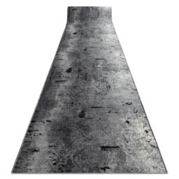 RugsX Anti-Slip Marl Runner in Grey - Size: 67 cm x 400 cm - thumbnail 1
