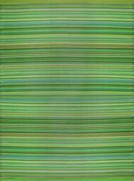THE RUGS Reversible Weatherproof Outdoor Garden Patio Rug Striped Rainbow 1020 in Green - Size: 120 cm x 160 cm - thumbnail 2