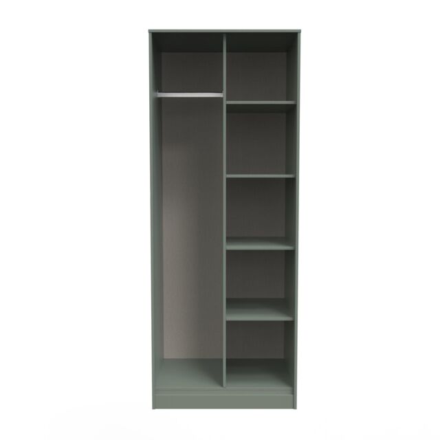 Ready Assembled 2 U Toledo Open Wardrobe (Ready Assembled) in Pale Green - image 1