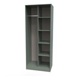 Ready Assembled 2 U Toledo Open Wardrobe (Ready Assembled) in Pale Green - thumbnail 3