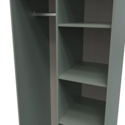 Ready Assembled 2 U Toledo Open Wardrobe (Ready Assembled) in Pale Green - thumbnail 5