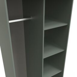 Ready Assembled 2 U Toledo Open Wardrobe (Ready Assembled) in Pale Green - thumbnail 4