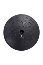 Living and Home Resin Umbrella Base Heavy Duty Outdoor Parasol Stand in Black - thumbnail 5