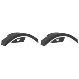 Berkfield Home Outdoor LED Wall Lights with Sensors 2pcs Black Die-cast Aluminium - thumbnail 3