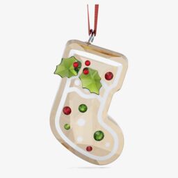 Swarovski Holiday Cheers Stocking Ornament 5681581 in Gold - thumbnail 1