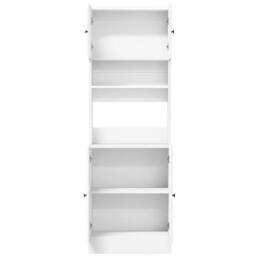 Berkfield Home Kitchen Cabinet White 60x50x180 cm Engineered Wood - Size: 60 x 50 x 180 cm - thumbnail 8