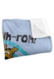 Warner Brothers Scooby Doo Officially Licensed Silky Touch Super Soft Throw Blanket 152 x 127 cm in White - thumbnail 3