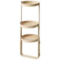 Wyld and Coco Beige Iron 3-Tier Plant Stand 21 x 42 x 60 cm Indoor - Size: Medium - thumbnail 5
