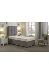 eXtreme Comfort Ltd Memory Foam All Foam Mattress with Coolflex Zip Cover in White - Size: Single - thumbnail 1