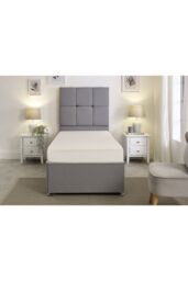 eXtreme Comfort Ltd Memory Foam All Foam Mattress with Coolflex Zip Cover in White - Size: Single - thumbnail 2