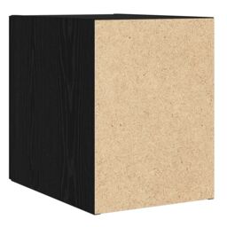 Berkfield Home Wall Cabinet Black Oak 30x42.5x40 cm Engineered Wood - thumbnail 7