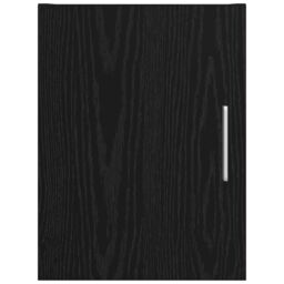 Berkfield Home Wall Cabinet Black Oak 30x42.5x40 cm Engineered Wood - thumbnail 5