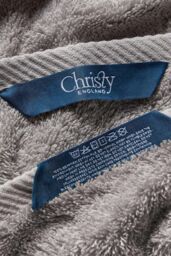 CHRISTY 'Renaissance' Luxury 675GSM Egyptian Cotton Towels in Mid Grey - thumbnail 3