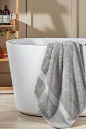 CHRISTY 'Renaissance' Luxury 675GSM Egyptian Cotton Towels in Mid Grey