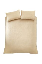 Pineapple Elephant 'Casablanca' Pinsonic Duvet Cover Set in Natural - Size: Super King - thumbnail 5