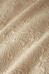 Pineapple Elephant 'Casablanca' Pinsonic Duvet Cover Set in Natural - Size: Super King - thumbnail 4