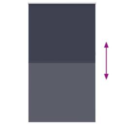 Berkfield Home Roller Blind Blackout Coffee 150x150 cm Fabric Width 146.6 cm Pol… in Blue - thumbnail 5