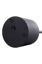 Garden Sanctuary Industrial-Style Rechargeable Dimmable Table Lamp Night Light in Black - thumbnail 5