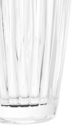 Orsina Delicate Clear Crystal Vase, Tall Fluted Flower Display, Large Glass Vase, Distictive Decorative Floral Vessel - thumbnail 5