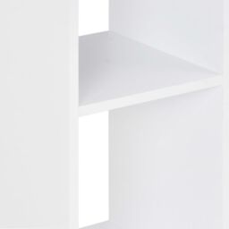 Berkfield Home Bar Table White & Sonoma Oak 60x60x110 cm - Size: 60 x 60 x 110 cm - thumbnail 5