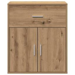 Berkfield Home Sideboard Artisan oak 60 x 31 x 70 cm Engineered wood in Brown - thumbnail 6