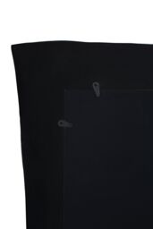 Orsina Almora Wood Wall Mirror in Black - thumbnail 5