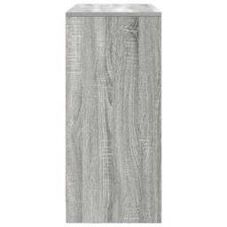 Berkfield Home Sideboard with Drawer Grey Sonoma 80x34x76 cm Engineered Wood - Size: 80 x 34 x 76 cm - thumbnail 7