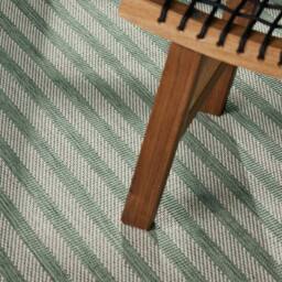 Ted Baker Indoor Outdoor Flatweave Linley Rug Striped in Green - Size: 160 cm x 230 cm - thumbnail 8