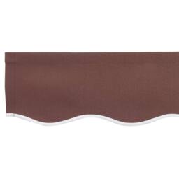 Berkfield Home Awning Replacement Fabric for 2.5x2 m Frame Brown - thumbnail 6