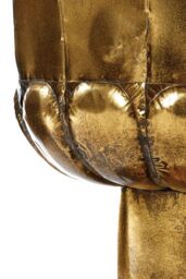 Orsina Reza Oversized Antique Planters - Set of 3 in Gold - thumbnail 4