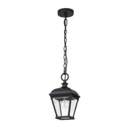Netlighting Bayview Outdoor Pendant Ceiling Light Black IP44 - thumbnail 2