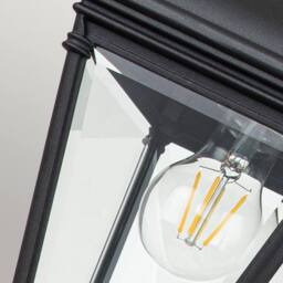 Netlighting Bayview Outdoor Pendant Ceiling Light Black IP44 - thumbnail 3