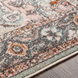 Livabliss Ankara - Vintage Grey Red Traditional Boho Living Dining Bedroom Rug - Size: 160 cm x 215 cm - thumbnail 7