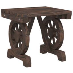 Berkfield Home 3 Piece Garden Lounge Set Solid Wood Fir in Brown - thumbnail 8