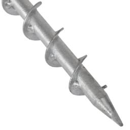 Berkfield Home Parasol Stand 55 cm Galvanised Steel in Silver - thumbnail 5