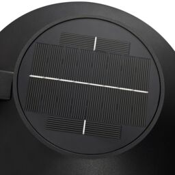Nordlux Modern Outdoor Wall Light Black Metal Sensor SolarLed - Battery, IP44 - thumbnail 5