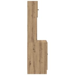 Berkfield Home Kitchen Cabinet Artisan Oak 60x50x180 cm Engineered Wood - Size: 60 x 50 x 180 cm - thumbnail 7