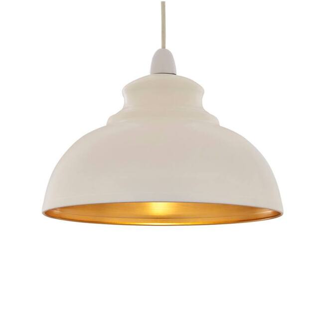 Pagazzi Maris Matte Ivory Easy-Fit Pendant in Beige - image 1