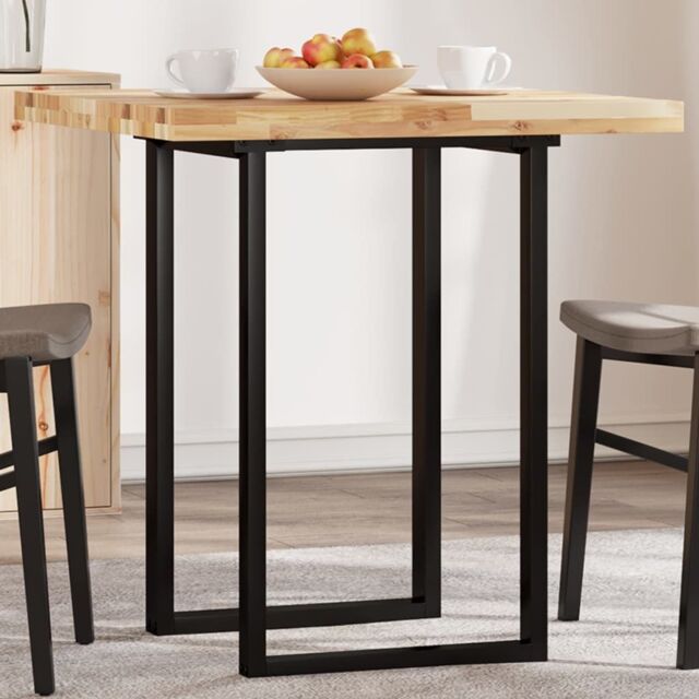 Berkfield Home Table Top Square 70x70x4 cm Solid Wood Acacia in Brown - Size: 70 x 70 x 4 cm - image 1