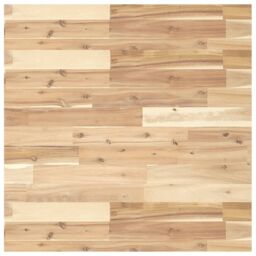 Berkfield Home Table Top Square 70x70x4 cm Solid Wood Acacia in Brown - Size: 70 x 70 x 4 cm - thumbnail 2