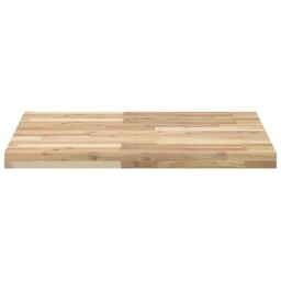 Berkfield Home Table Top Square 70x70x4 cm Solid Wood Acacia in Brown - Size: 70 x 70 x 4 cm - thumbnail 4
