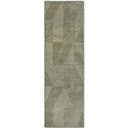THE RUGS Villeroy & Boch 1906 Wool Rug Ursule Handwoven High Low Pile in Green - Size: 120 cm x 170 cm - thumbnail 3